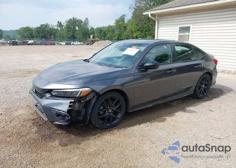 2022 Honda Civic Sport z USA, uszkodzony, nr VIN 2HGFE2F50NH583071